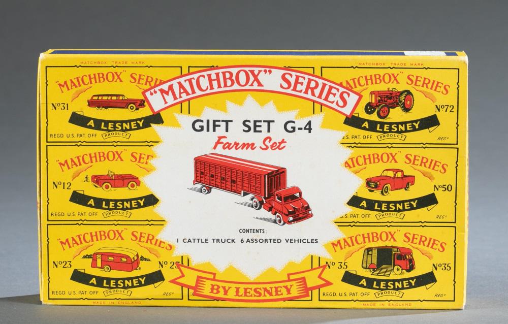 Matchbox by Lesney Gift Set G-4 Farm Set, OB (1 of 10)