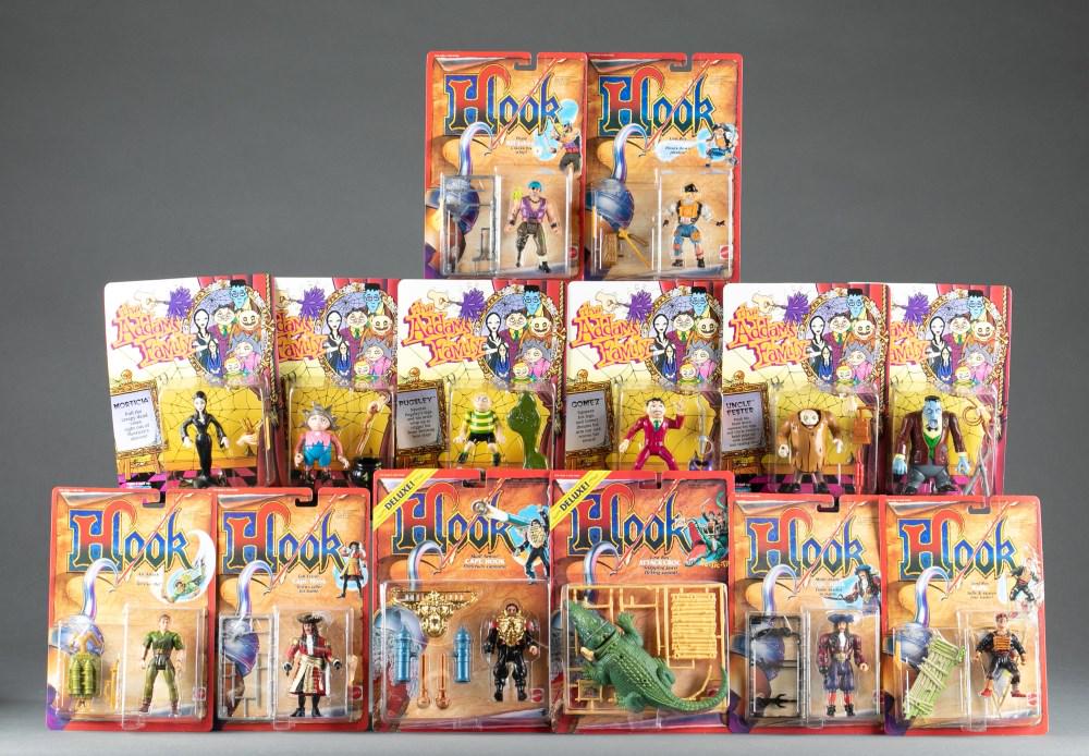 9 'Hook' & 'Addams Family' action figures MOC (1 of 7)