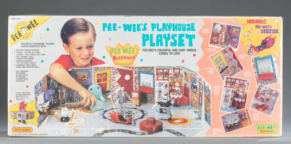 'Pee-Wee's Playhouse' playset, 1988 MIB. (1 of 4)