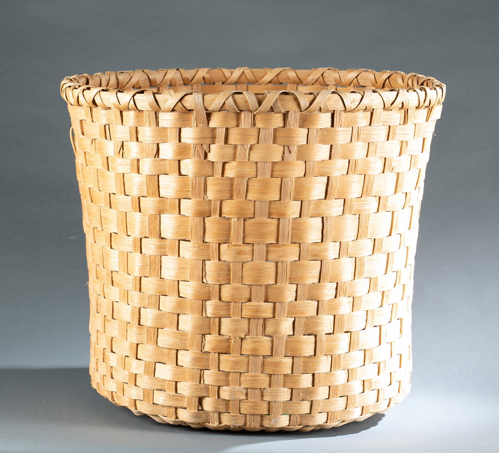 John Coker, woven basket. (1 of 5)