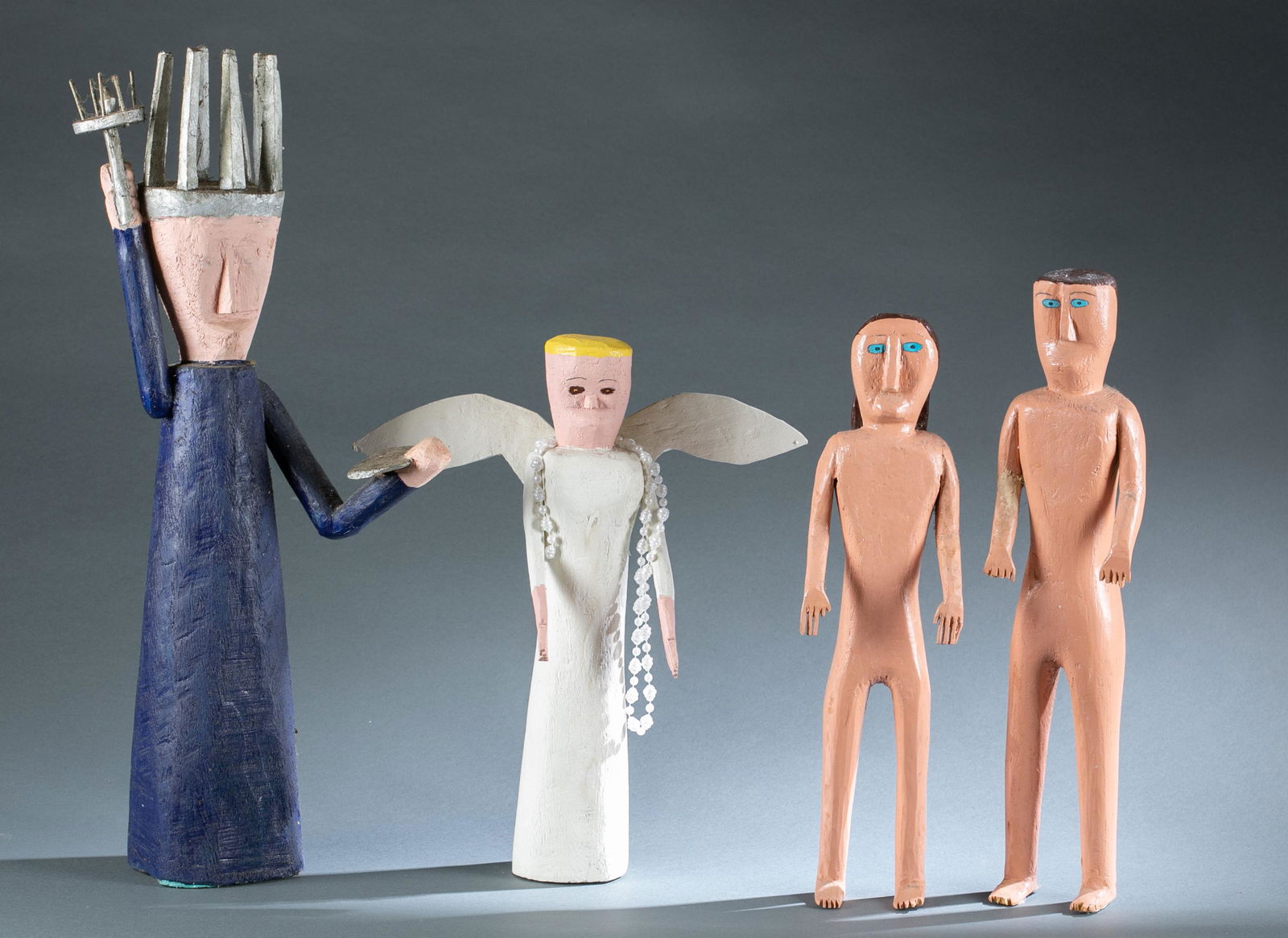 Cyril Billiot, 4 figures. (1 of 8)