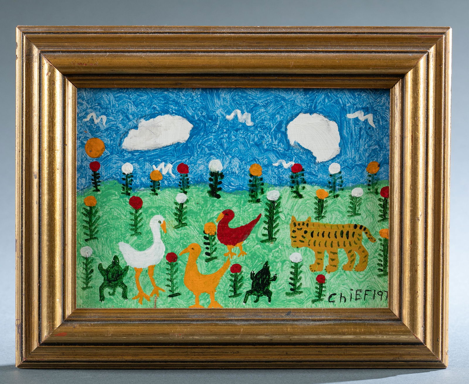 Chief Willey, "The Lynx," 1975, O/P. (1 of 5)