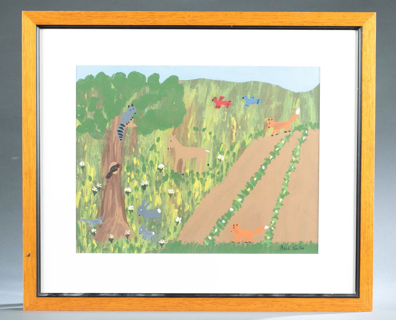 Bach Keeton, animal scene, A/B. (1 of 6)