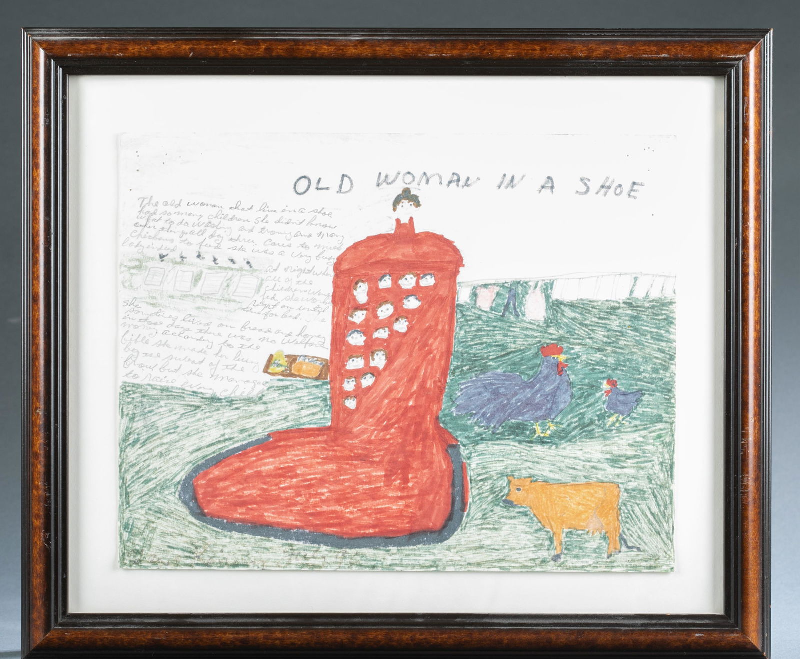 Hazel Kinney "Old Woman in a Shoe," 1996. (1 of 5)