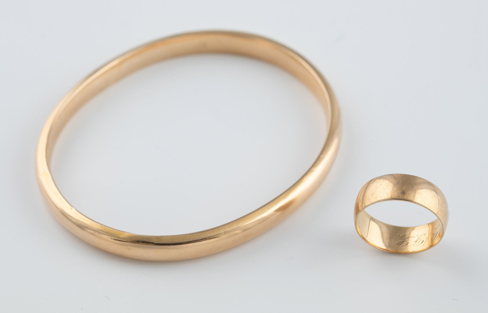 14k Ring and bangle. (1 of 7)