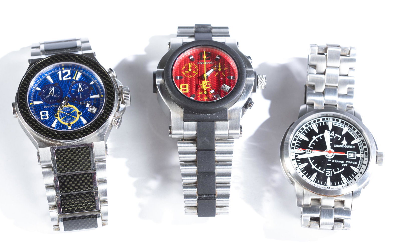 3 Stainless steel men's watches (1 of 7)