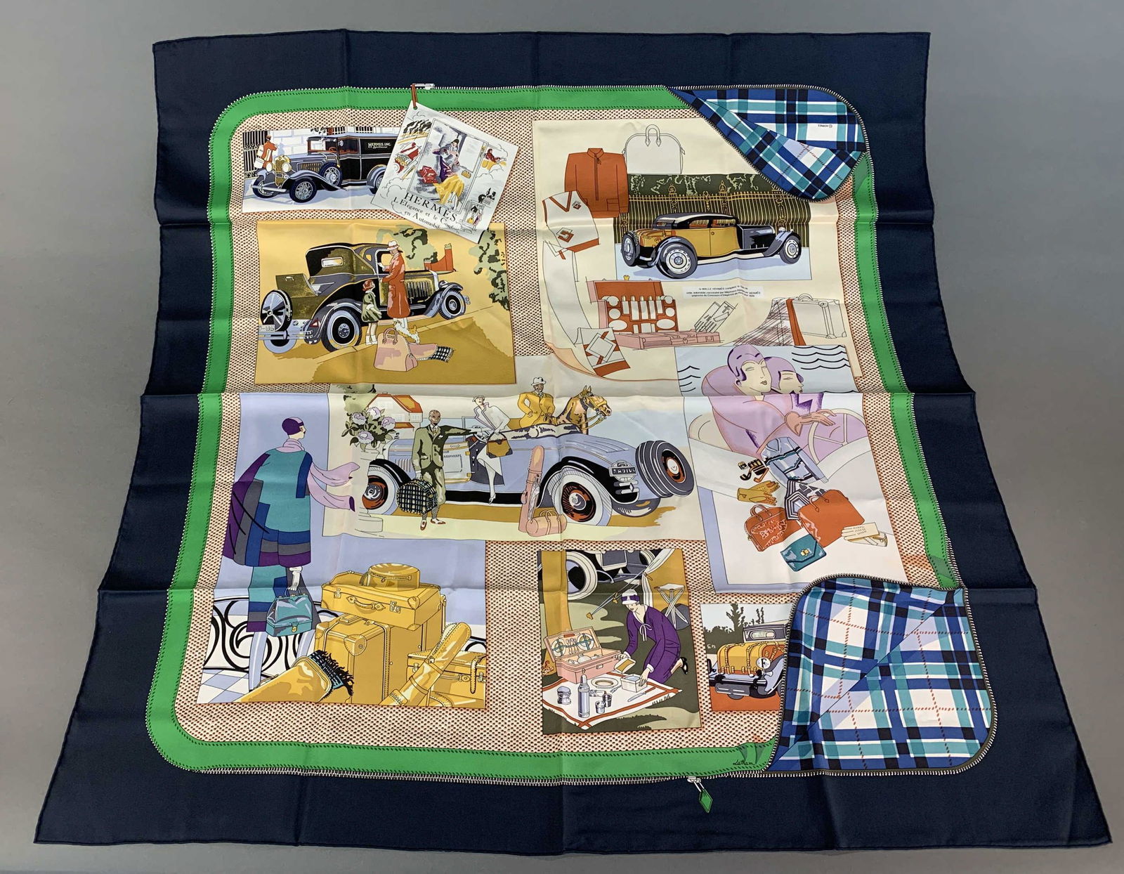 Hermes silk scarf. (1 of 4)