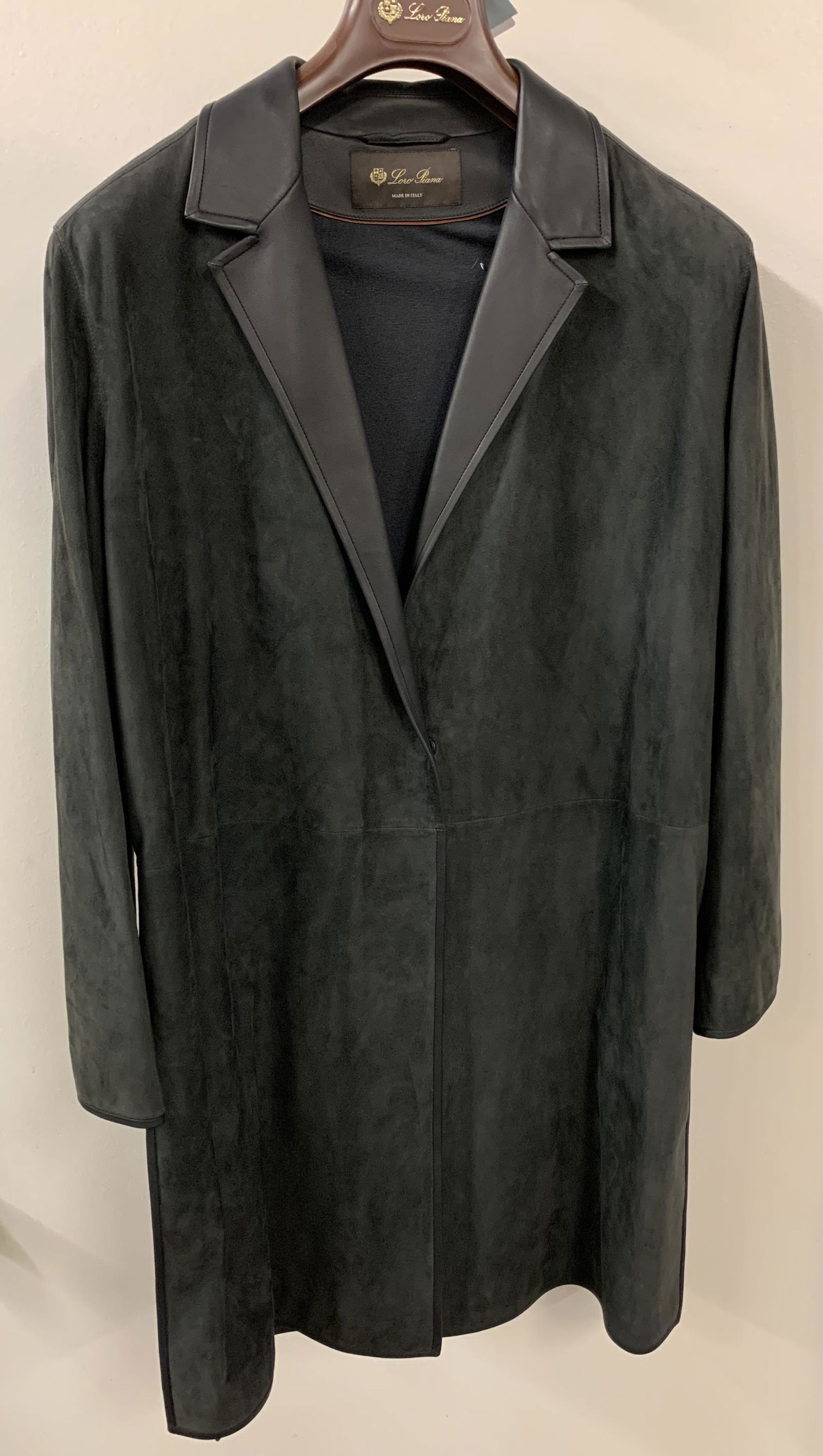 Loro Piana suede coat. (1 of 3)