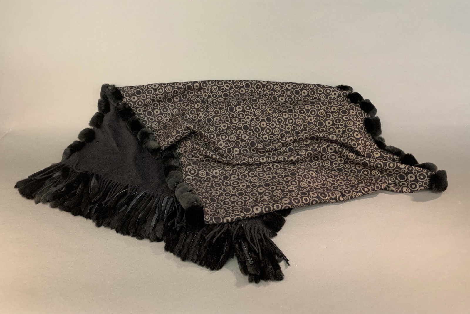 Cashmere and mink shawl. (1 of 2)