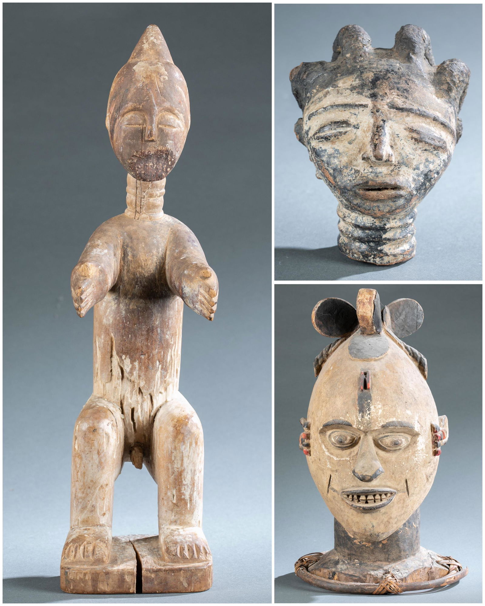 3 West African Objects. (1 of 20)