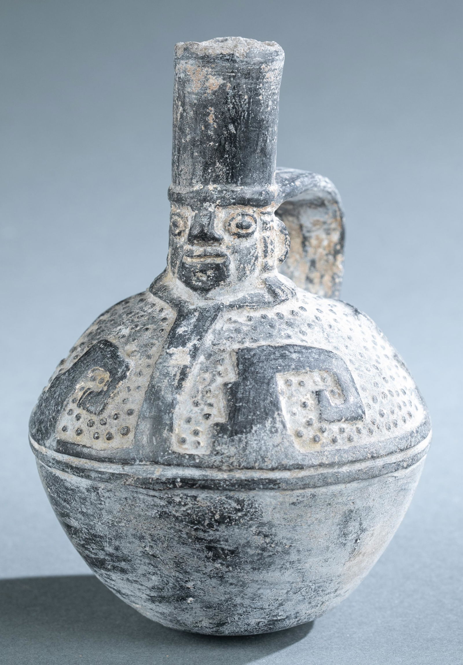 Chimu Style Figural Vase, Peru. (1 of 7)