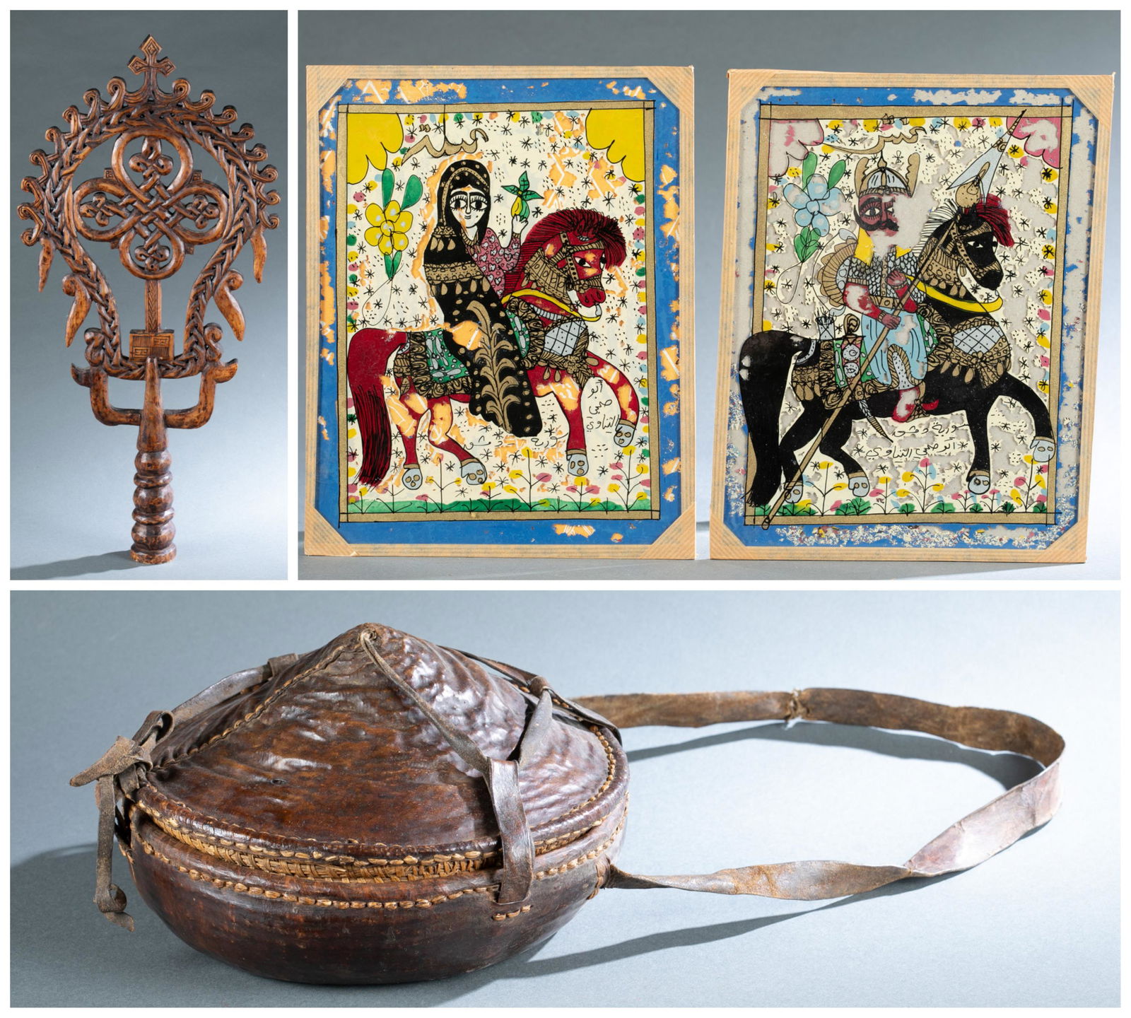 4 Ethiopian Style Objects. (1 of 18)