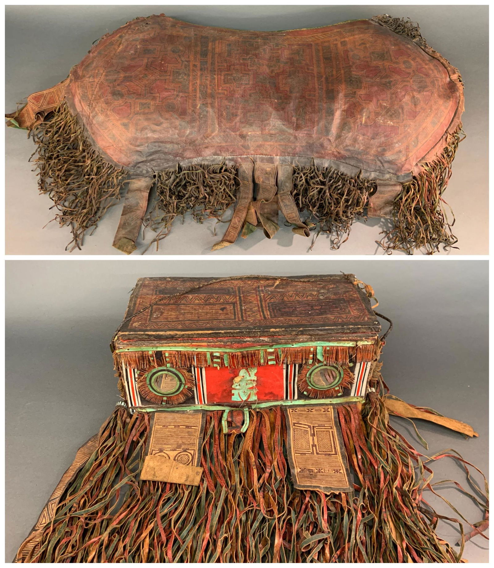 2 Fulani/Tuareg Camel Decorations. (1 of 12)