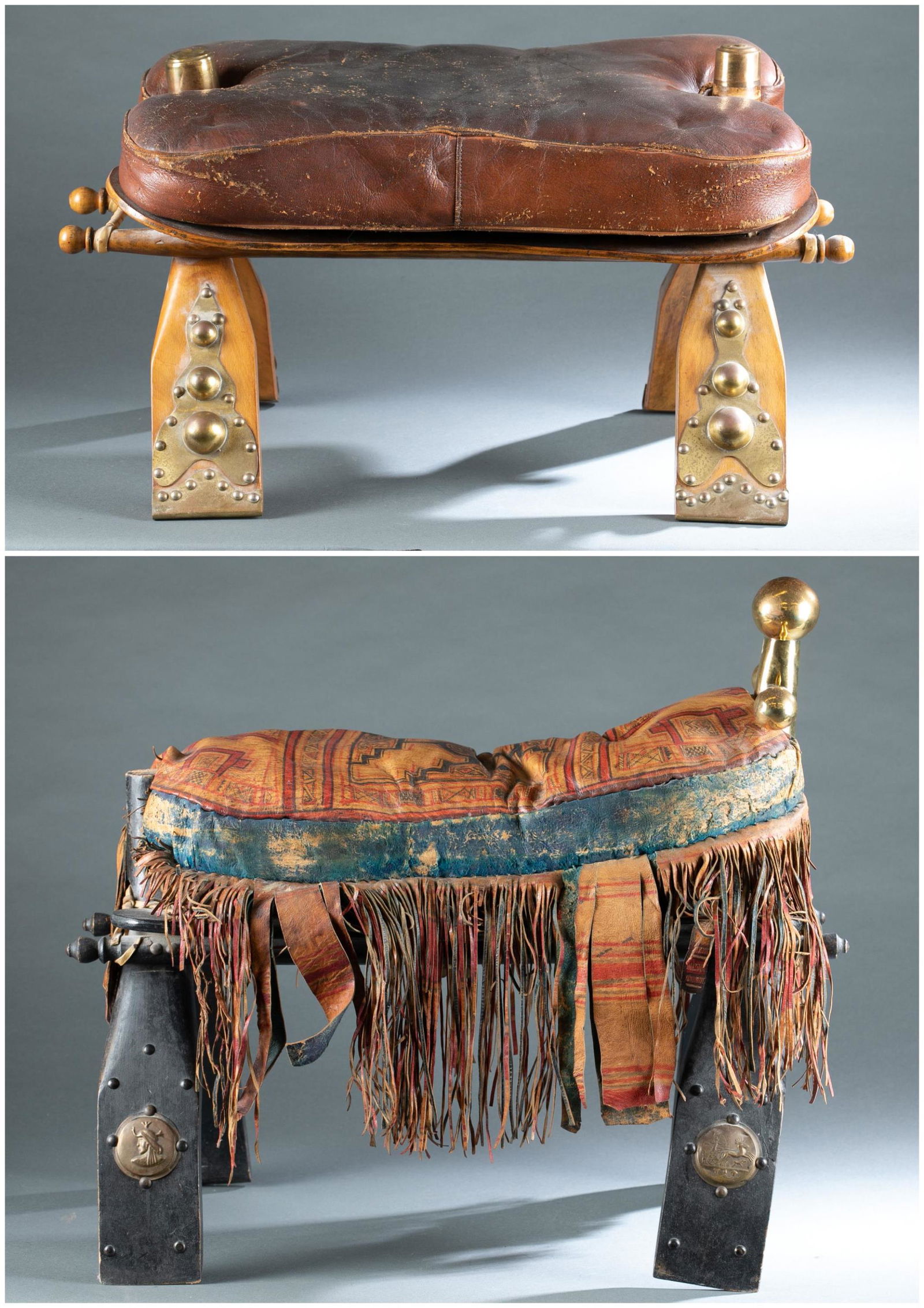 2 North African Style Camel Saddles. (1 of 15)