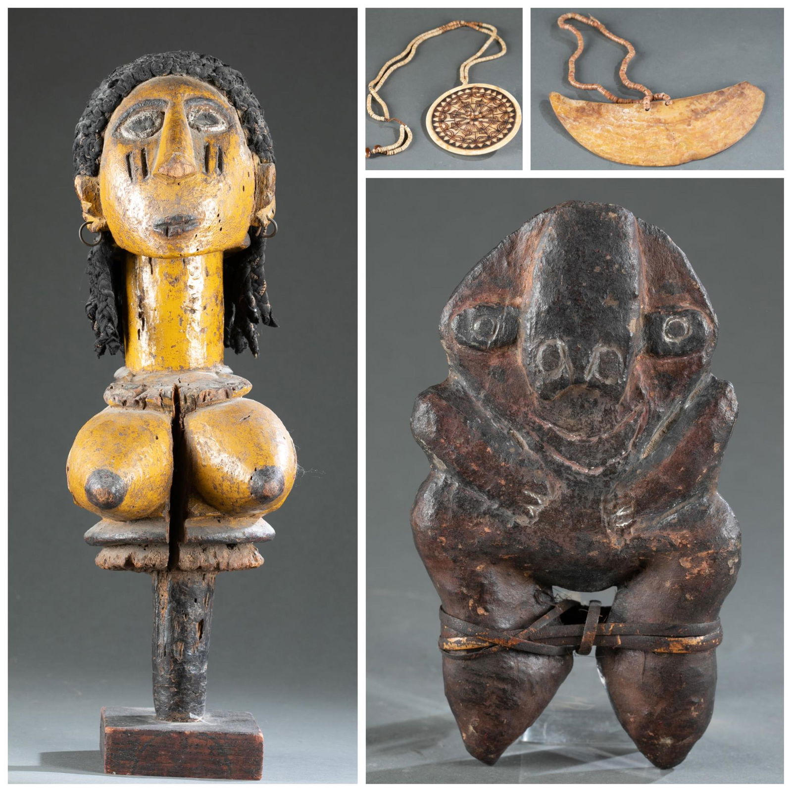 4 Papua New Guinea Objects. (1 of 20)