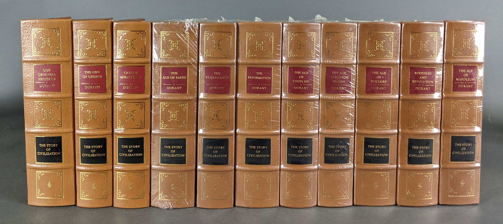 Easton Press. 11 vols. Story of Civilization. (1 of 2)