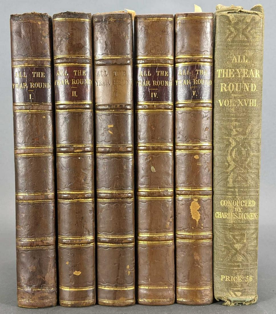 6 vols. Dickens. All the Year Round. (1 of 5)