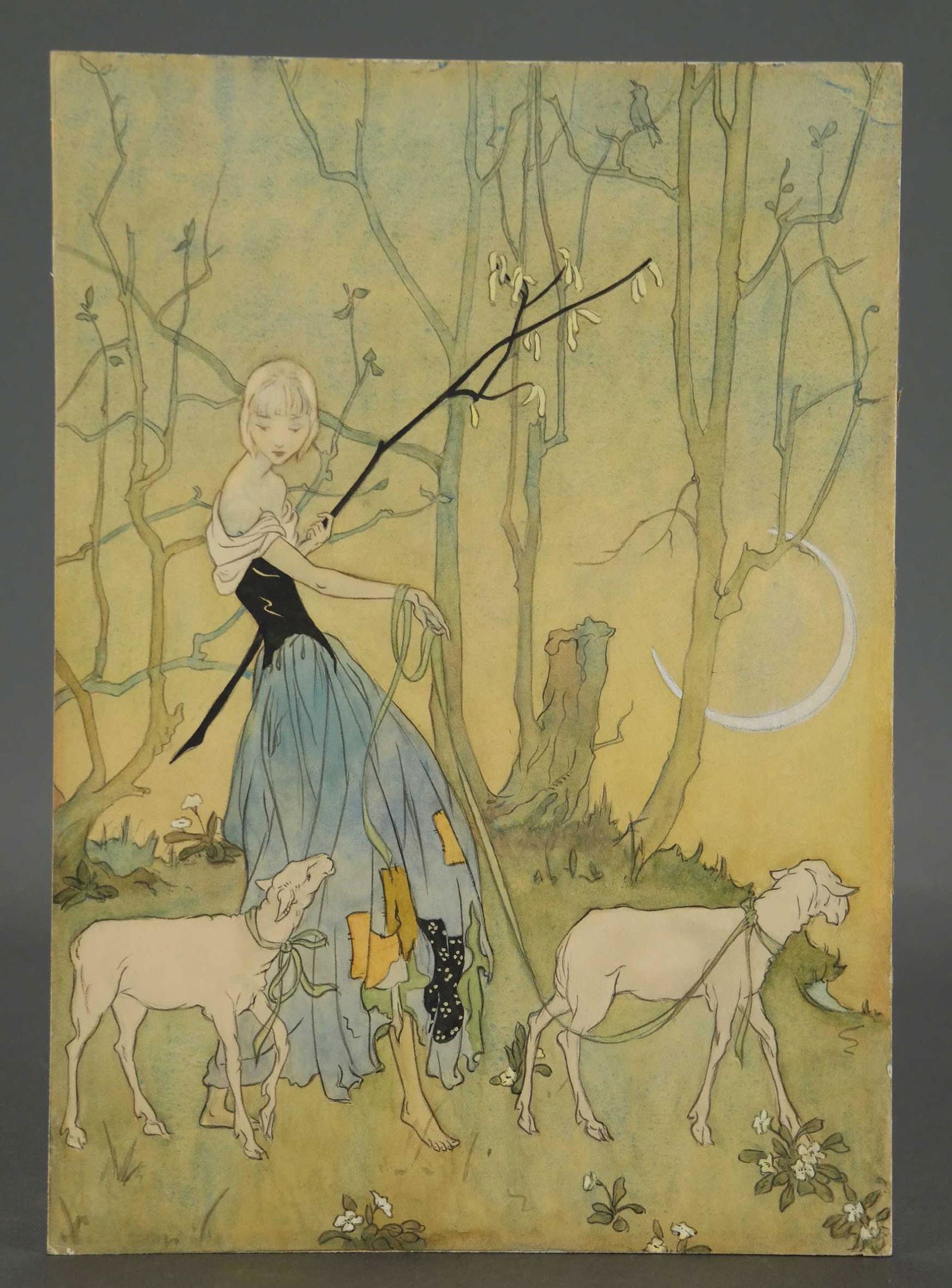 In the manner of Jessie M. King. Little Bo' Peep. (1 of 1)