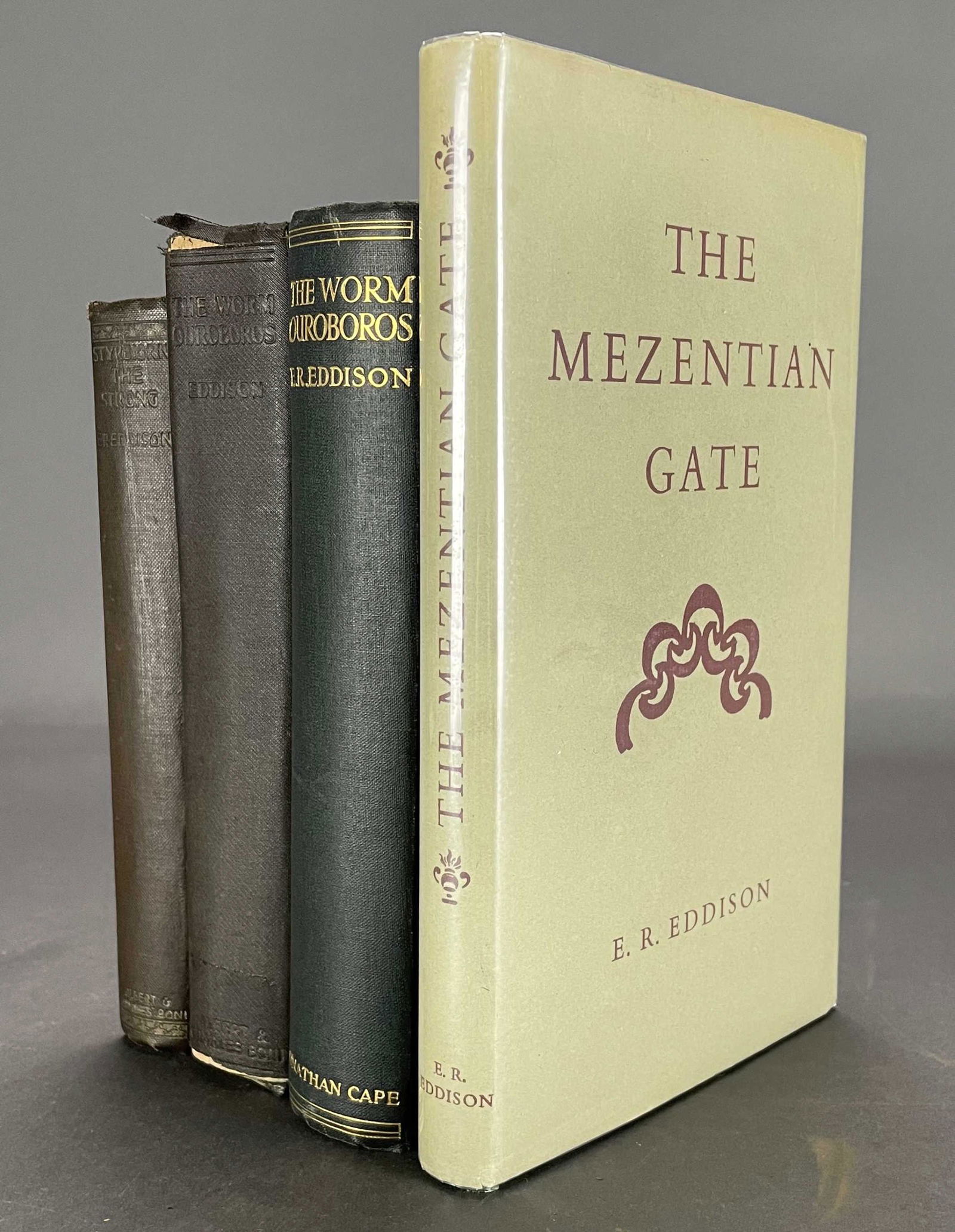 4 vols. E. R. Eddison. Inc. The Worm Ouroboros. (1 of 7)