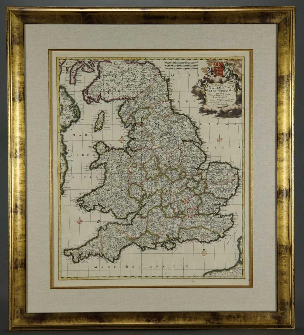 De Witt. Angliae Regni et Walliae Principatus. (1 of 3)