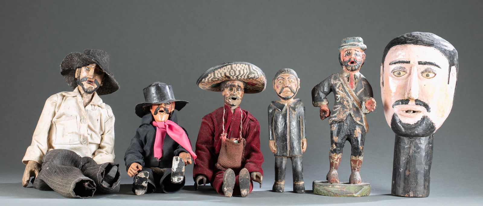 6 Maximon Figures, 20th Century. (1 of 10)