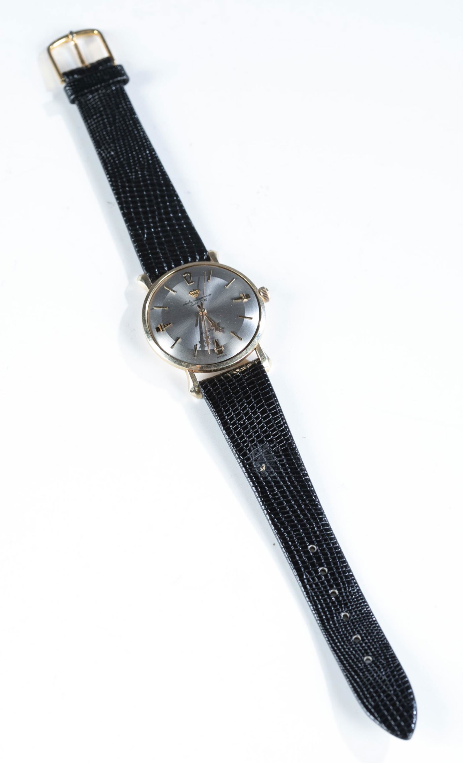 14k Jules Jurgensen Automatic wristwatch. (1 of 4)