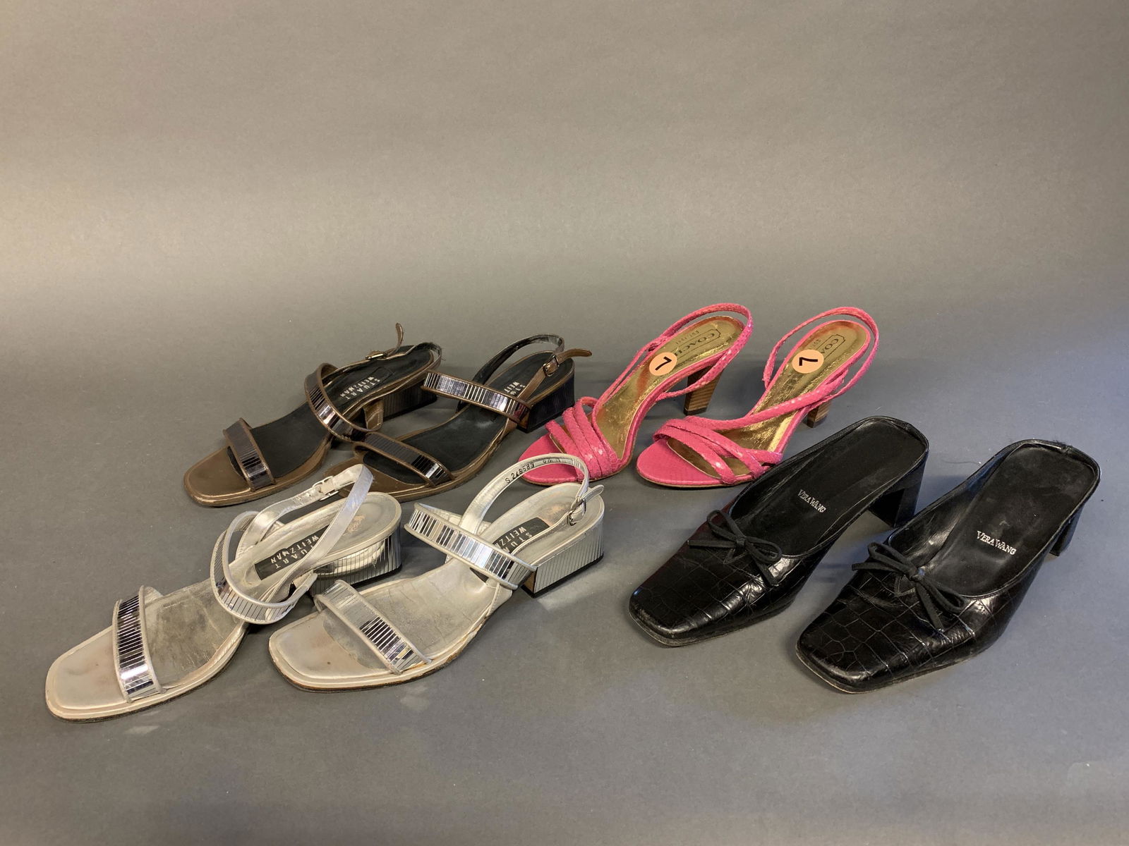 4 Pairs of Designer heels. (1 of 6)