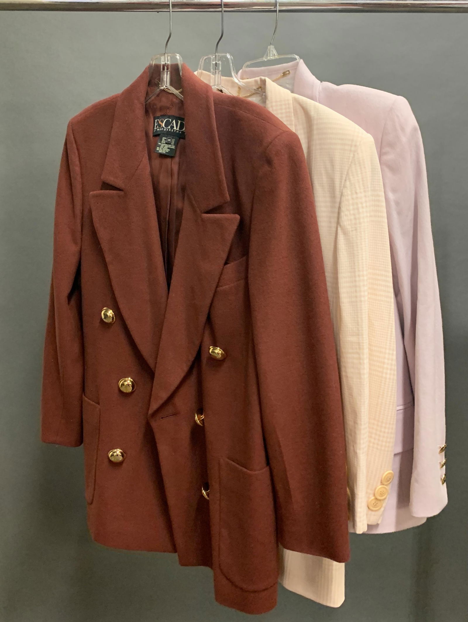 3 Escada Blazers. (1 of 7)