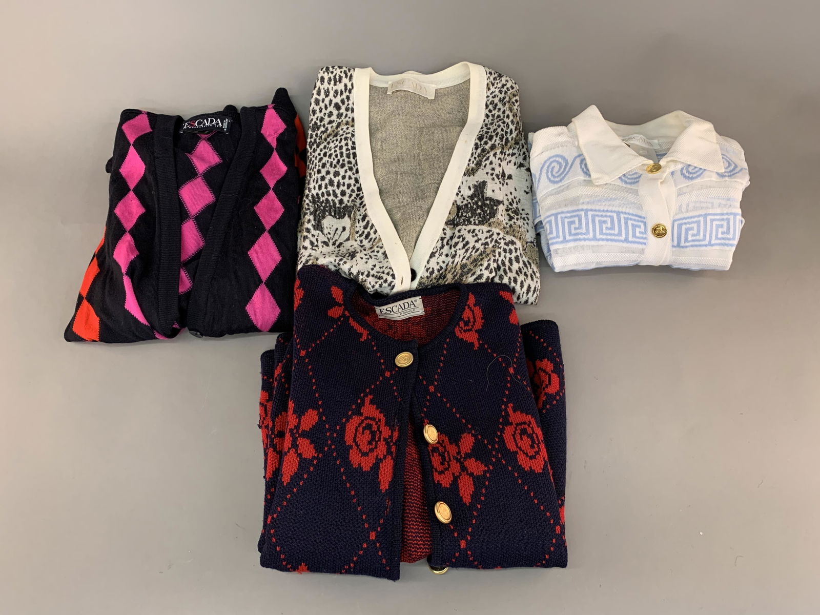 4 Escada Cardigans. (1 of 1)