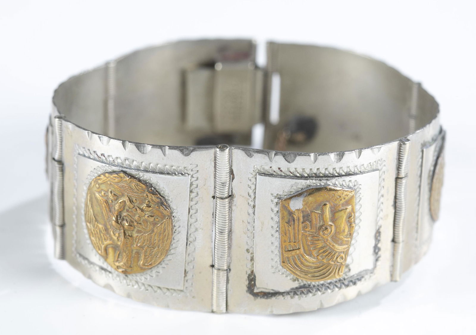 JPR Taxco, Mexico sterling silver bracelet. (1 of 4)