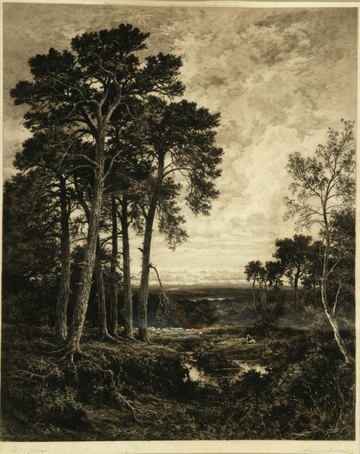 [after] B.W. Leader (b.1901). Engraving