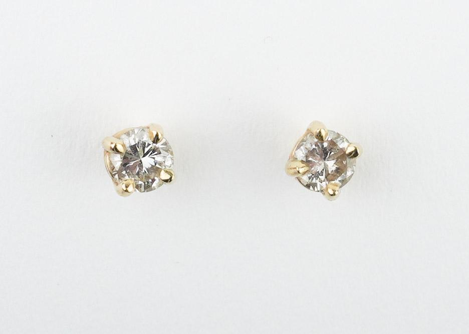 .20cttw. and 14KYG Diamond Stud Earrings (1 of 1)