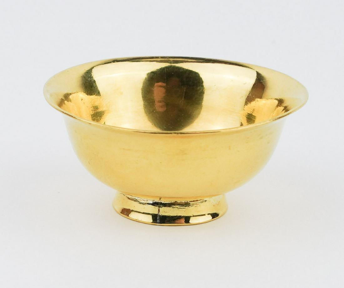 High Karat Gold Chinese Tea Cup (1 of 3)