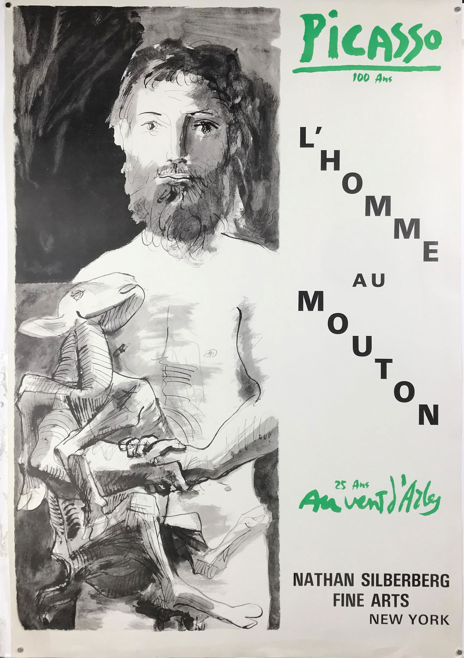 After Pablo Picasso. Poster. L'Homme Au Mouton. (1 of 1)