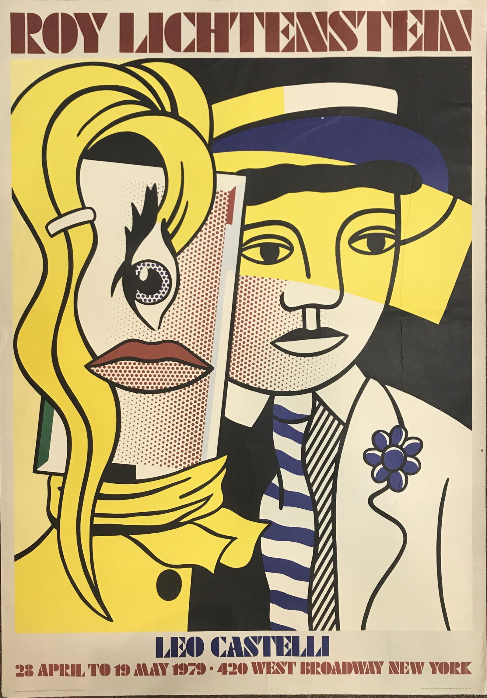 2 Roy Lichtenstein Posters for Leo Castelli. (1 of 7)