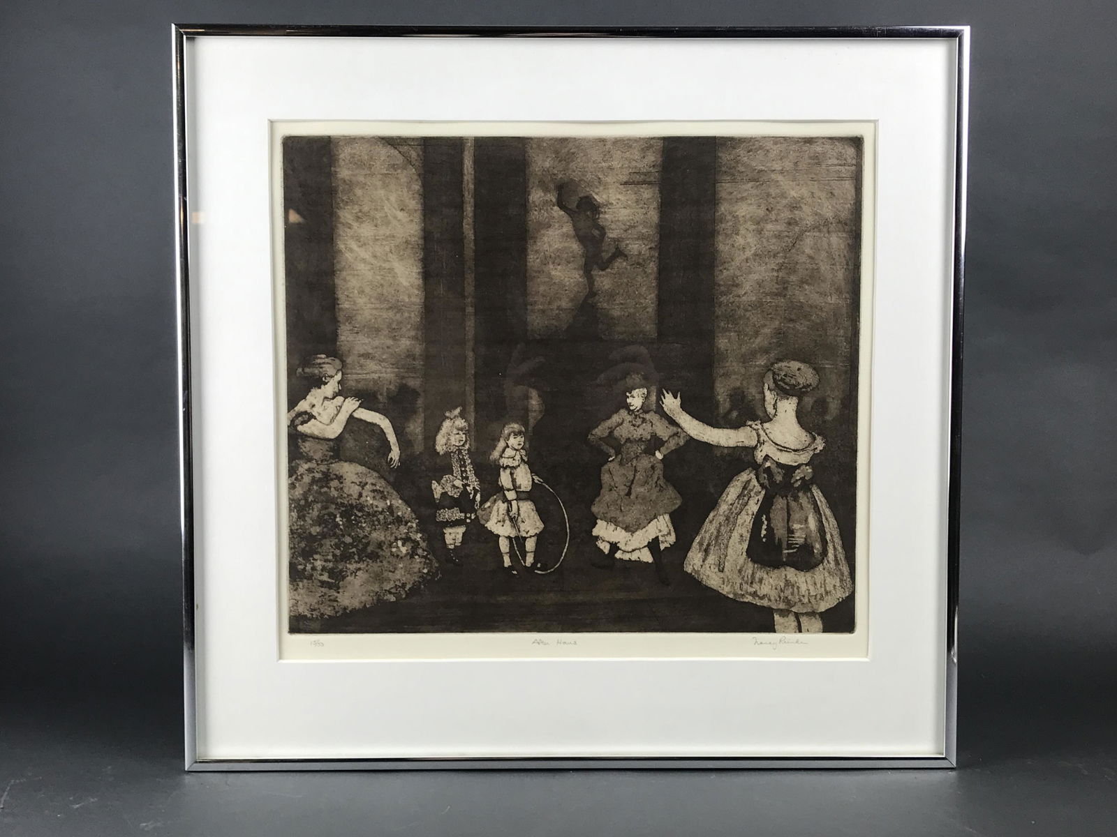 Nancy Reinke. After Hours. Aquatint. 20th c. (1 of 6)