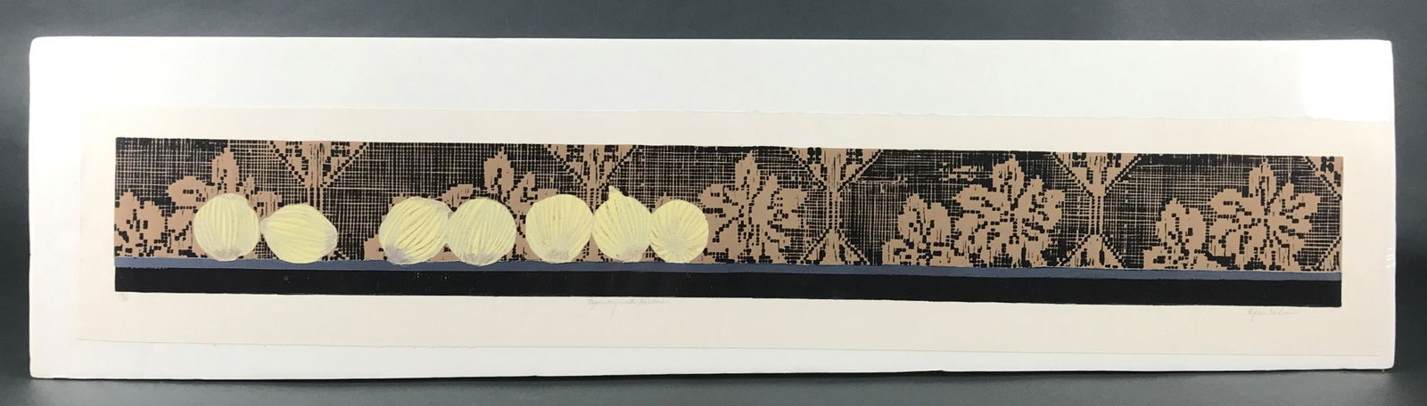 Phyllis Cohen. 3 Woodblock Prints. c. 1990s. (1 of 13)