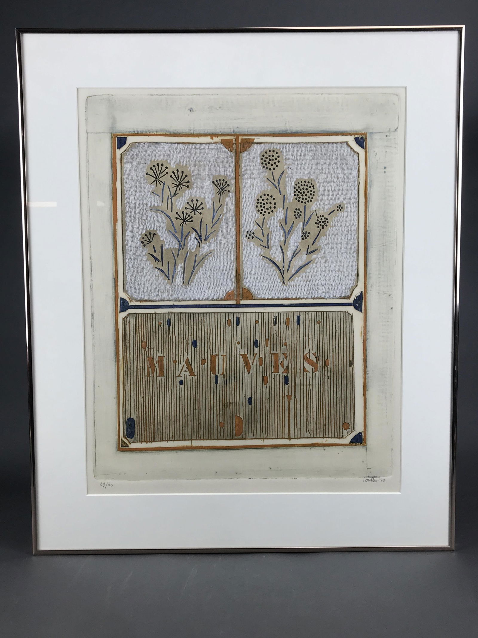 Louttre B. Untitled. Etching. 20th c. (1 of 4)