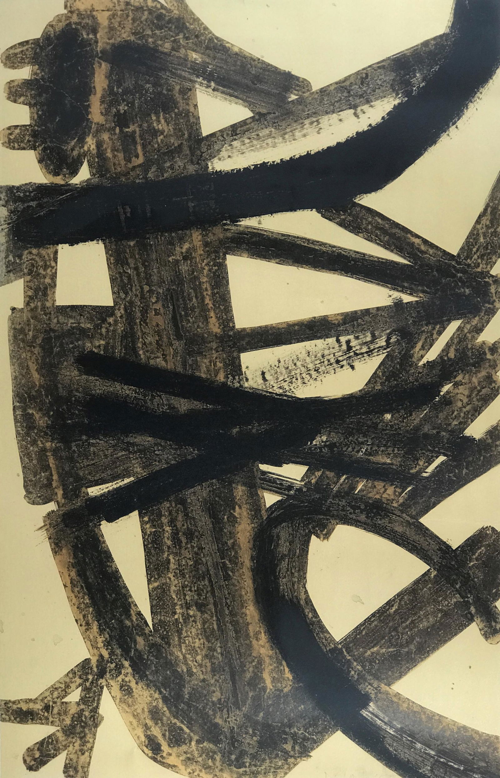 Soulages. Lithograph. Peinture. 1947. (1 of 8)