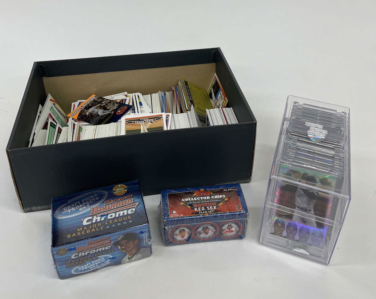 Assorted Baseball Cards & Chips. (1 of 1)