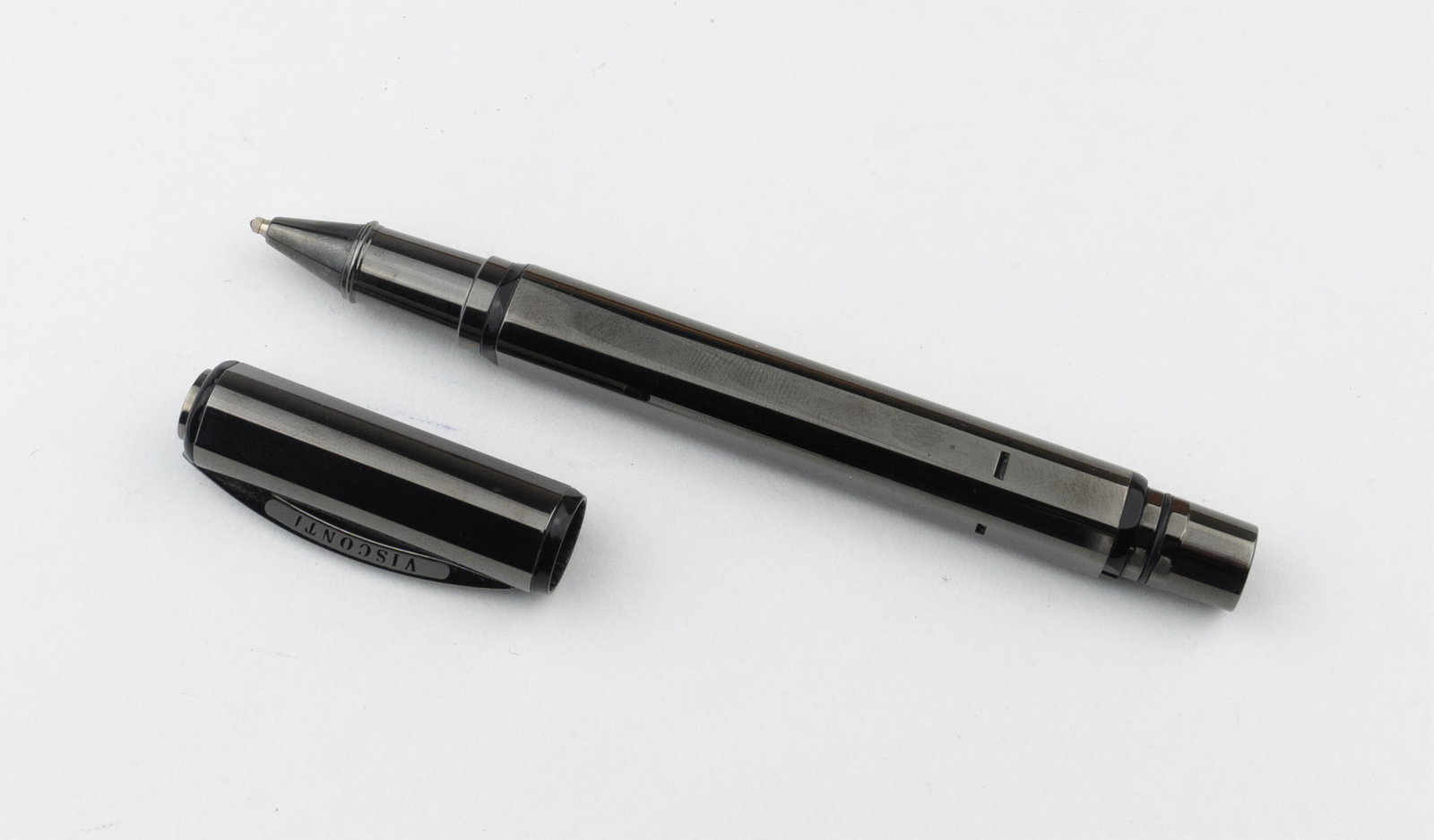 Visconti Gunmetal "Metropolis" Rollerball Pen (1 of 2)