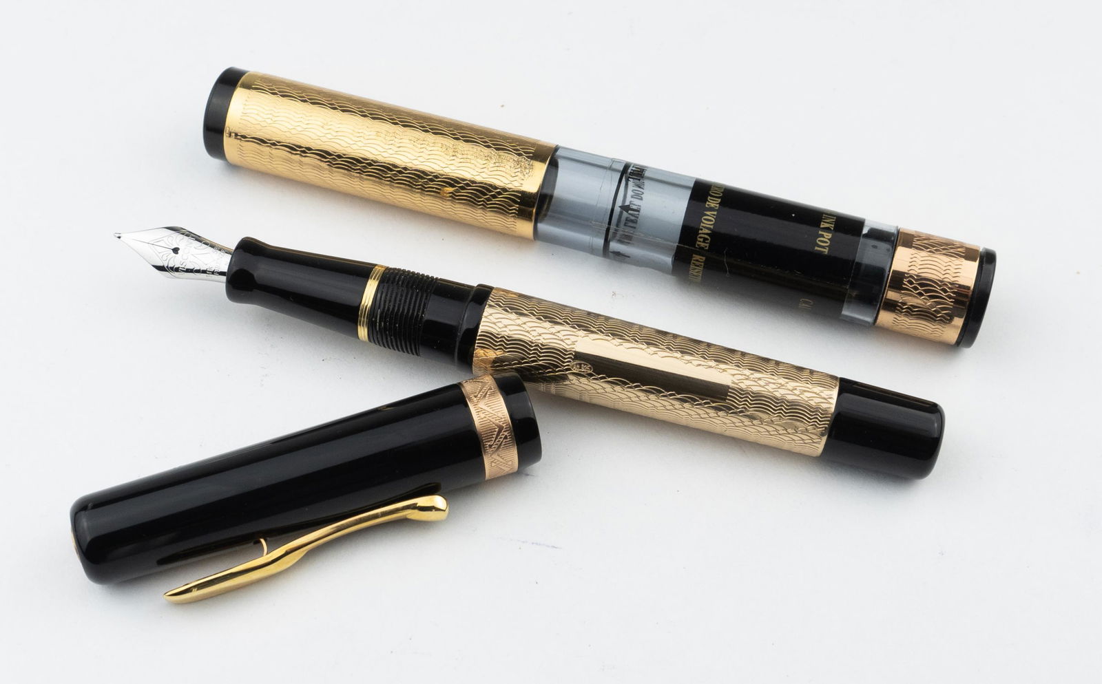 Visconti Voyager FP w/ Traveling Ink Pot Set (1 of 2)