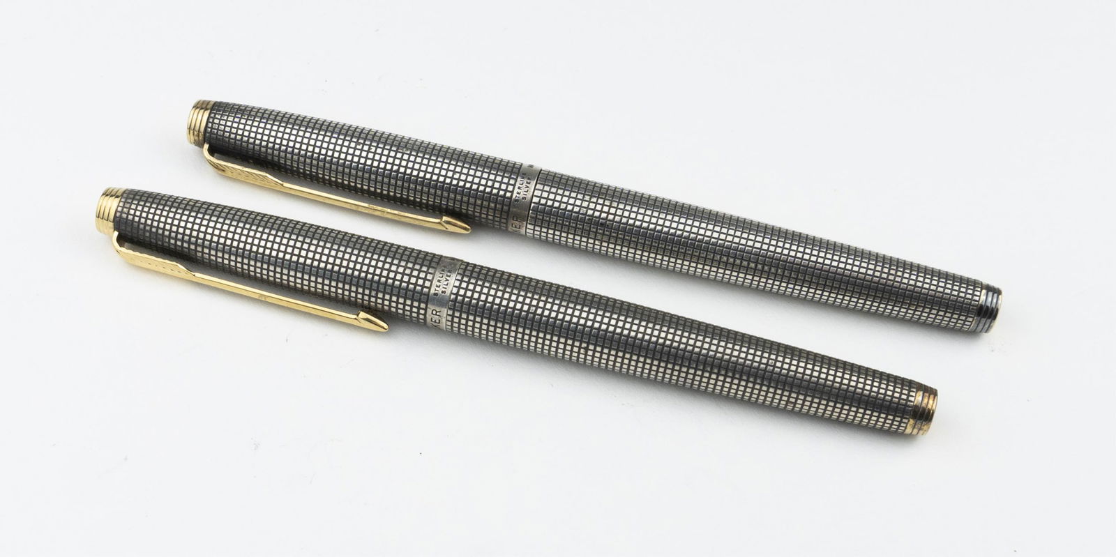 1st Edition Parker 75 Sterling Fountain Pens (1 of 2)