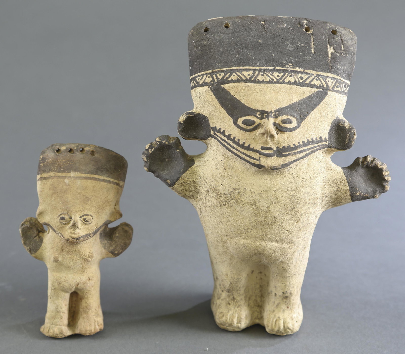 2 Chancay Figures, Peru, 1200-1450 CE. (1 of 5)