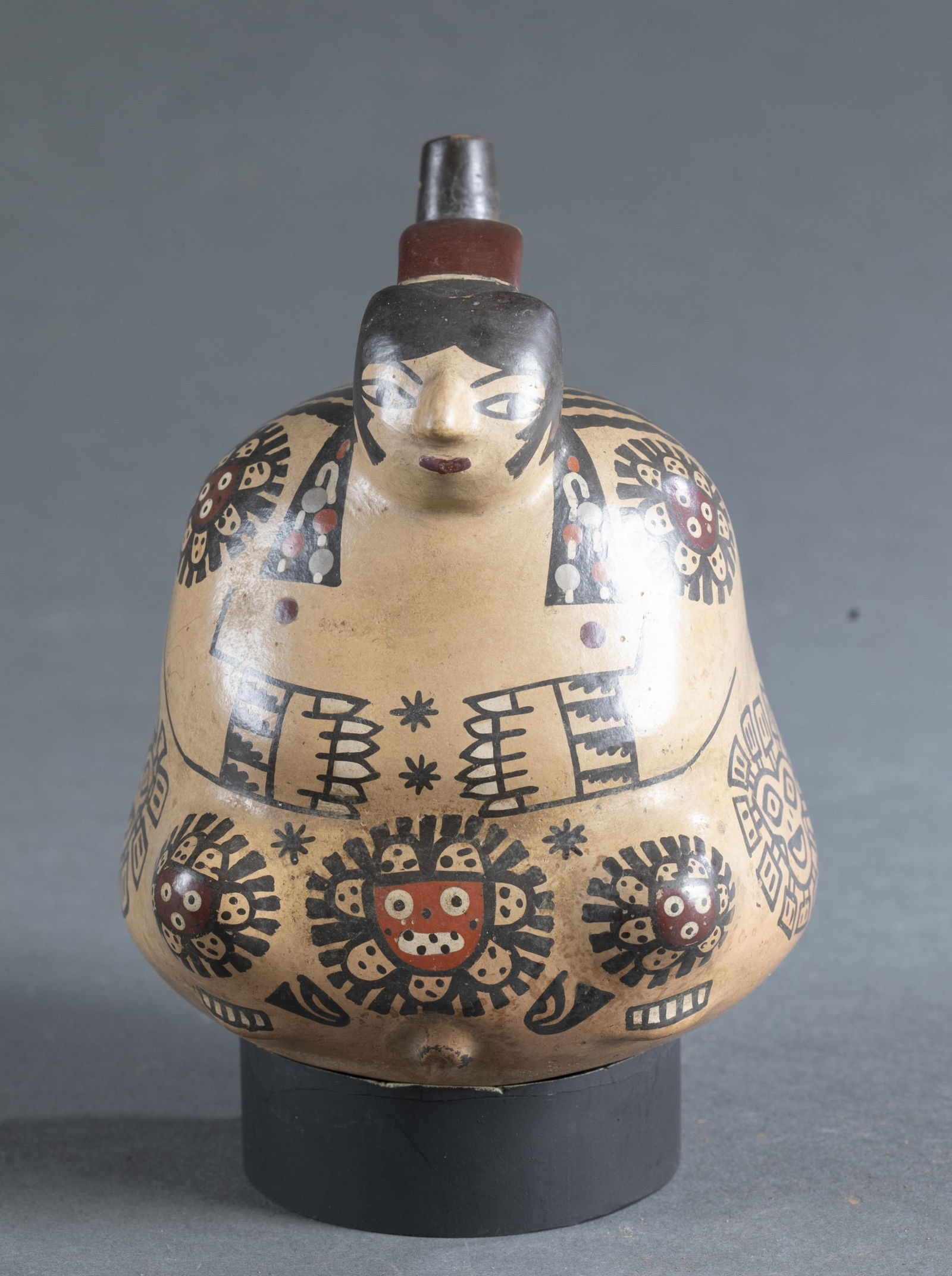 Nasca Stirrup Vessel, Peru, 200-600 CE. (1 of 6)