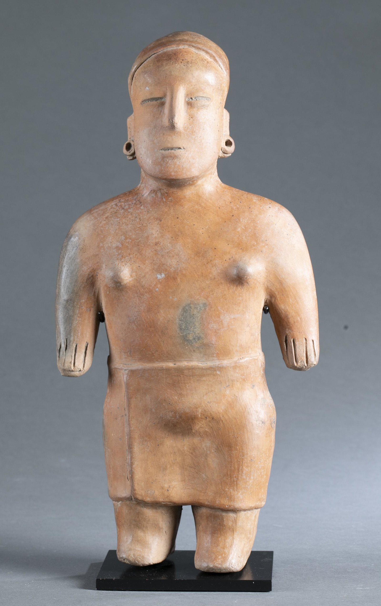Colima Standing Female Figure, Mexico, 300-200CE. (1 of 5)