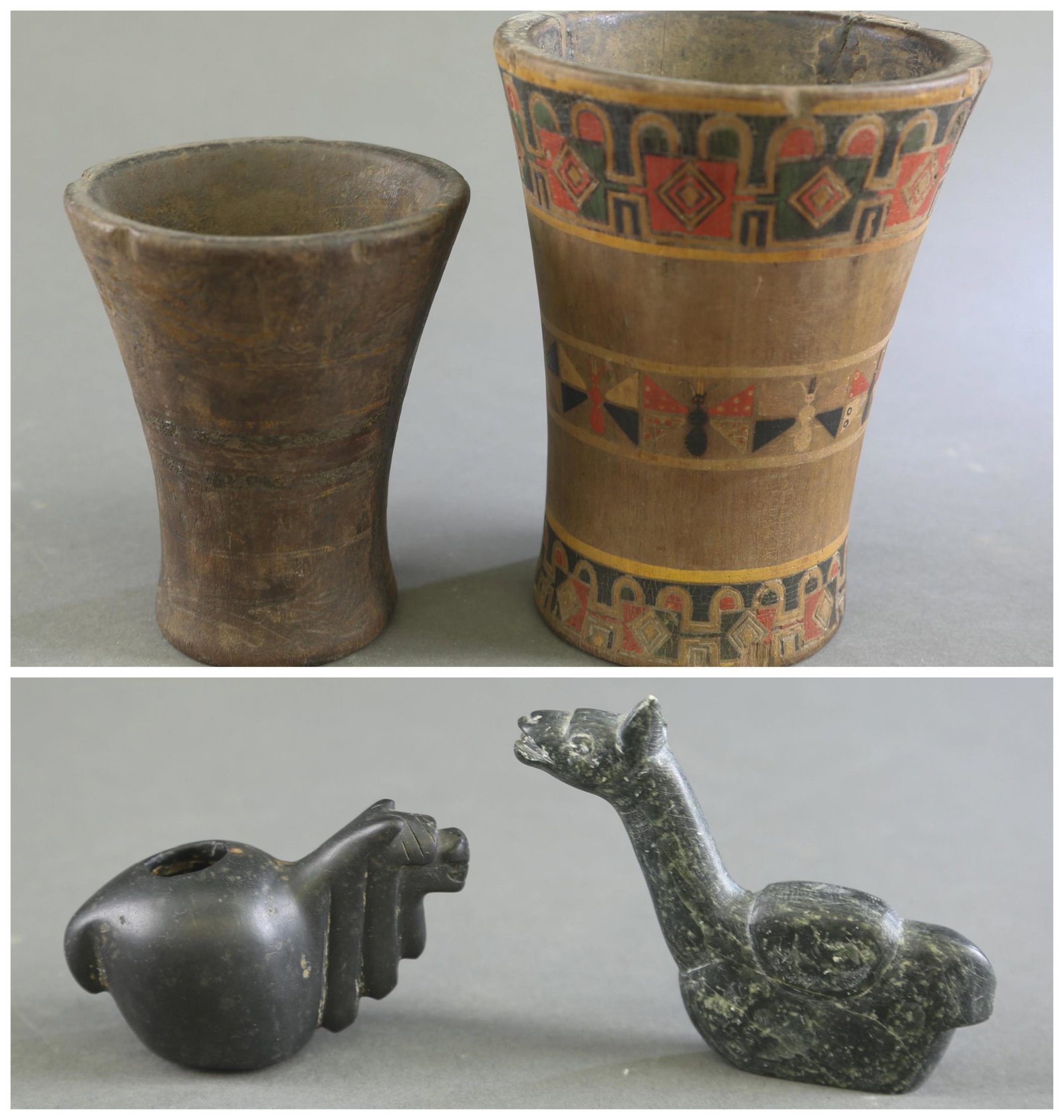 4 Peruvian Objects, 1400-1700 CE. (1 of 8)