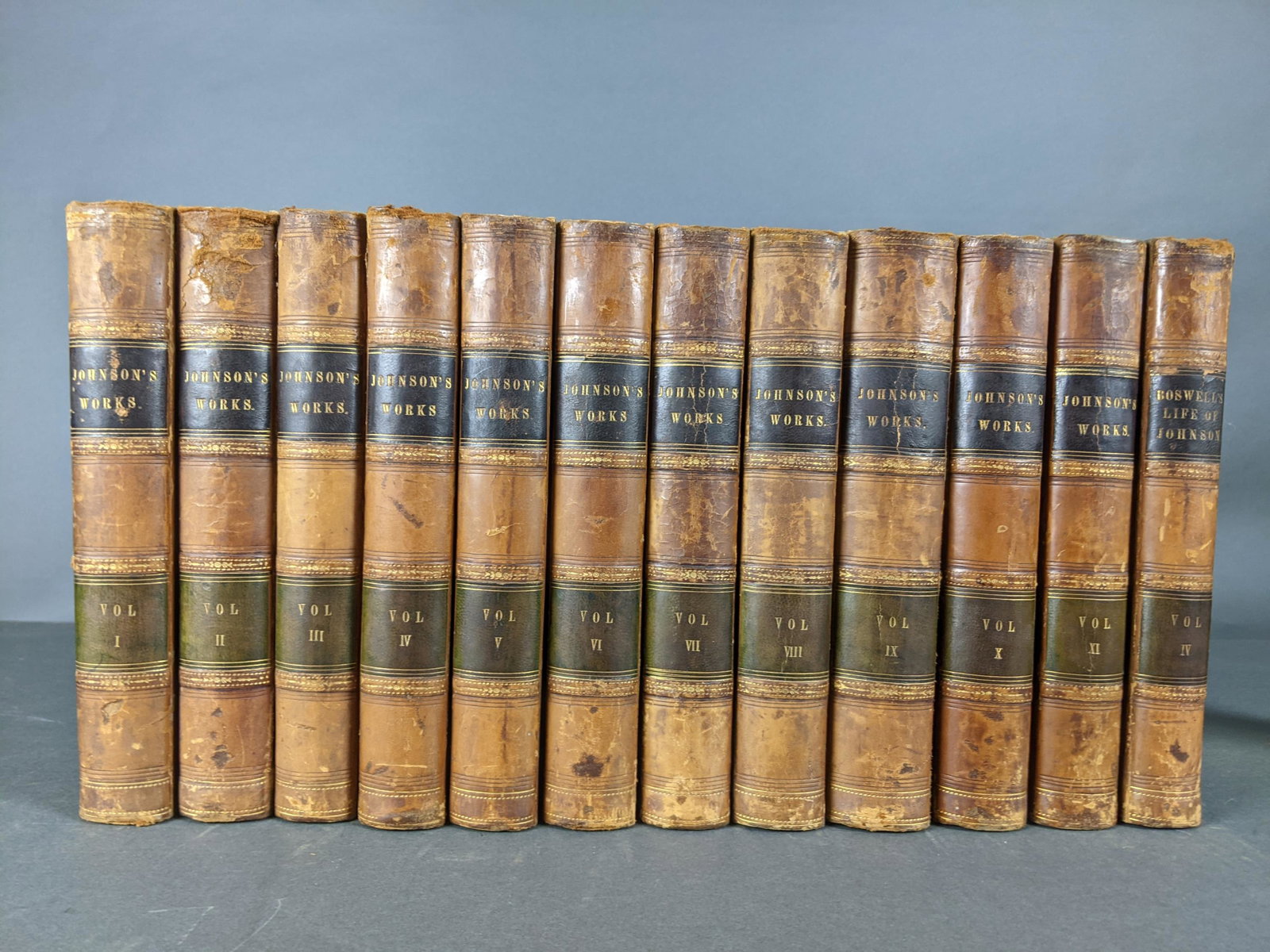 12 vols. The Works of Samuel Johnson. (1 of 3)