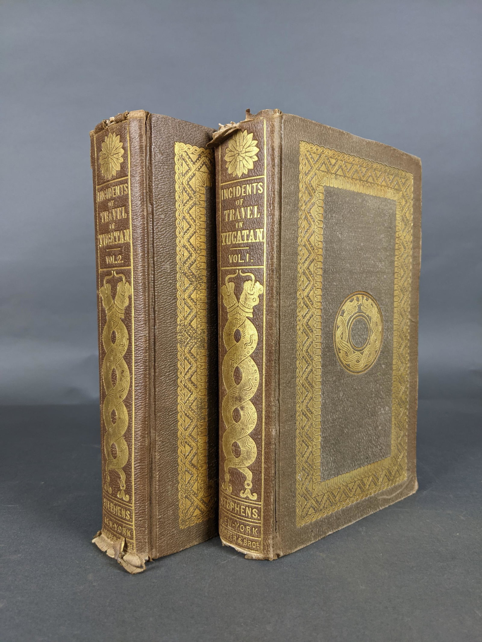 Stephens. Incidents of Travel in Yucatan. 1843. (1 of 3)