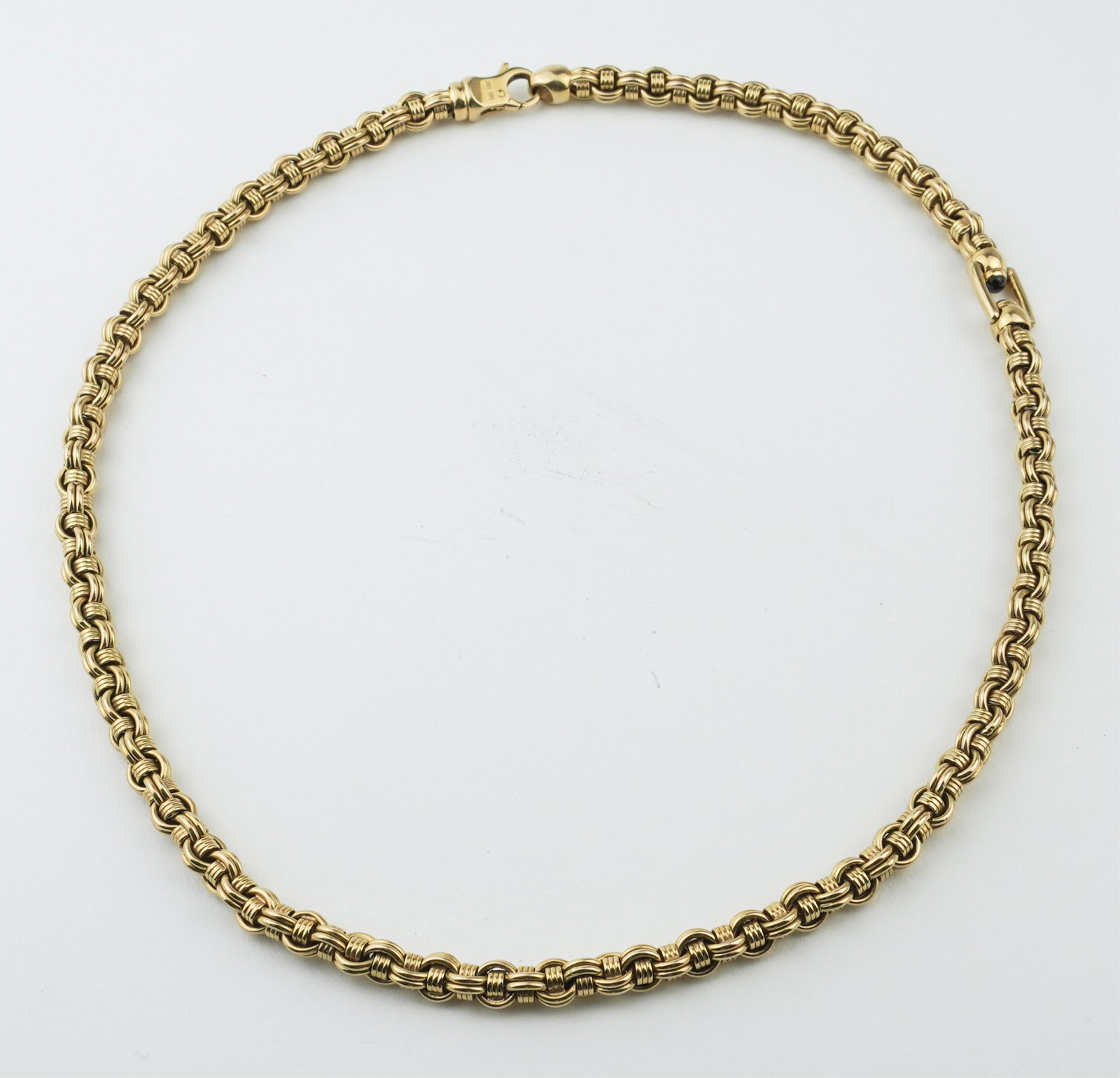 14KYG Alternating Link Chain (1 of 2)